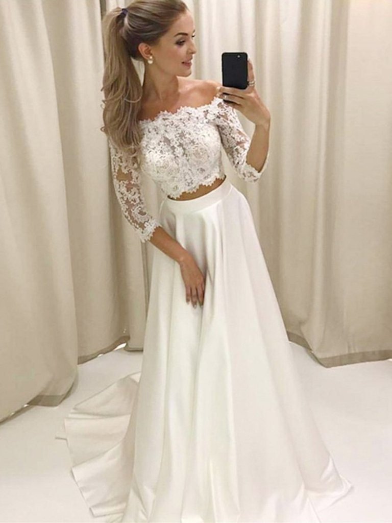 best white prom dresses